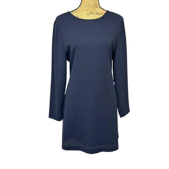 388 - Randi May Collection Vintage Navy Shift Dress - Picture 1 of 12